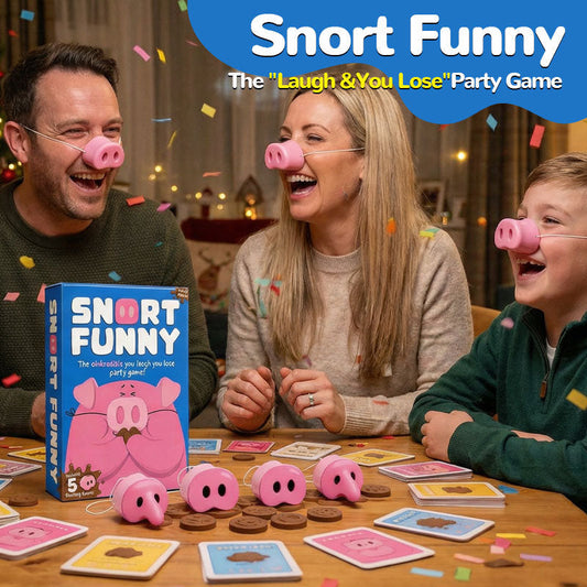Snort Funny: The party game "Laugh and Lose" 🐷😂