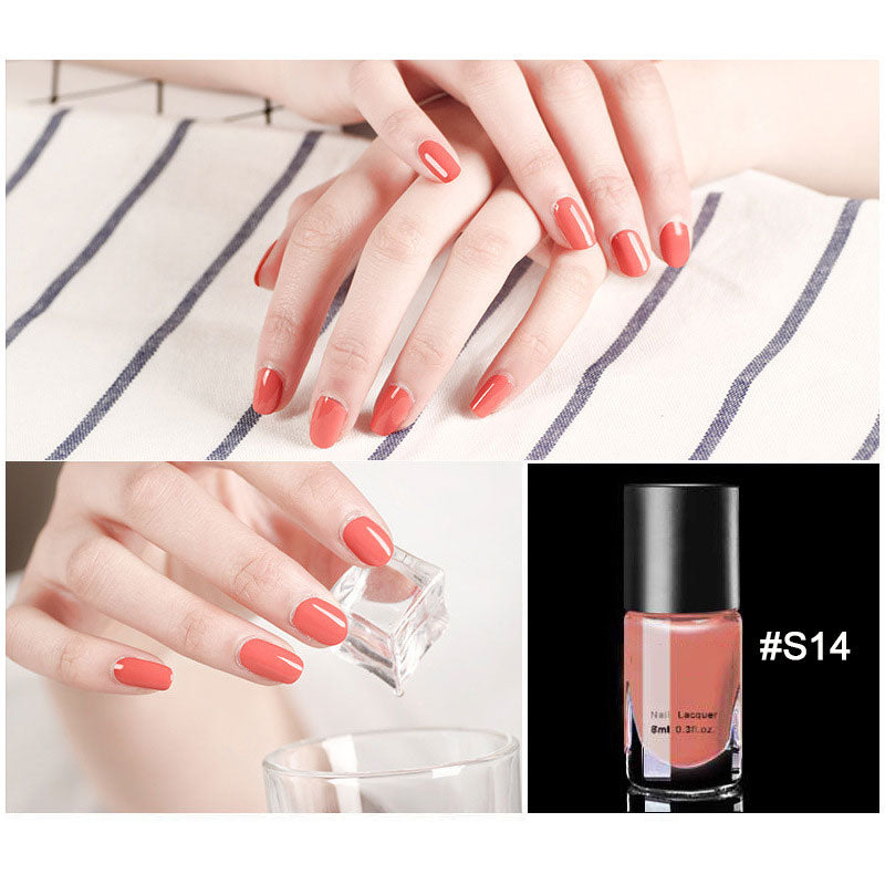 Removable, Baking free, Quick drying, Long lasting Nail polish