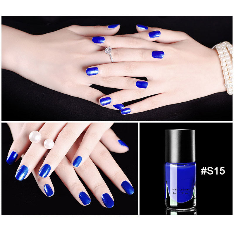 Removable, Baking free, Quick drying, Long lasting Nail polish
