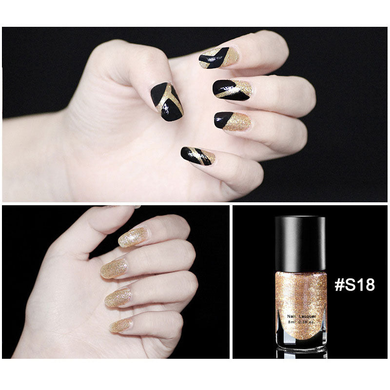 Removable, Baking free, Quick drying, Long lasting Nail polish