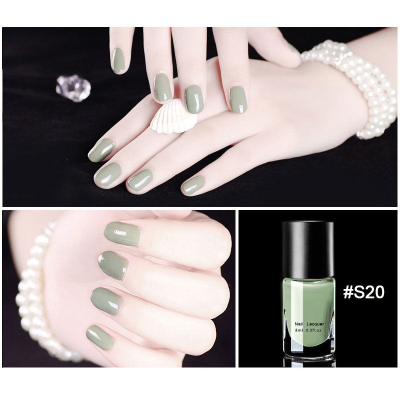 Removable, Baking free, Quick drying, Long lasting Nail polish