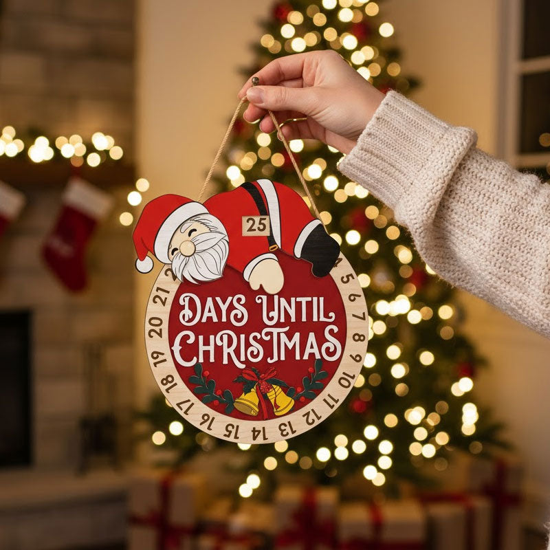 Santa Claus Countdown Pendant
