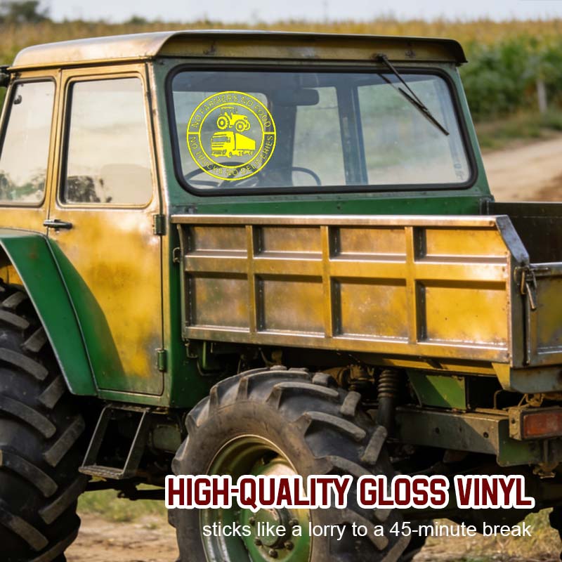 🔥No Farmers, No Food, No Trucks, No Deliveries, Vinyl Sticker - 140mm Decal