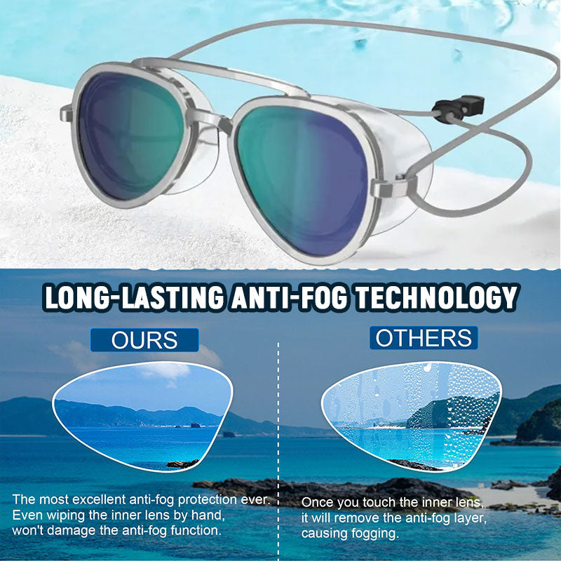 🌊 Full-View Anti-Fog Swim Goggle