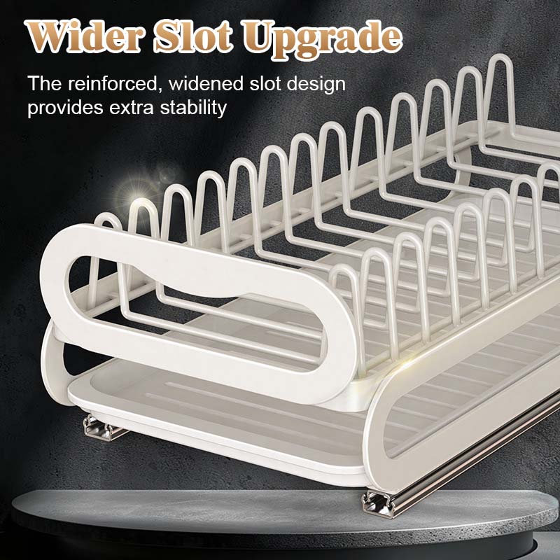 Pull-Out Dish Rack