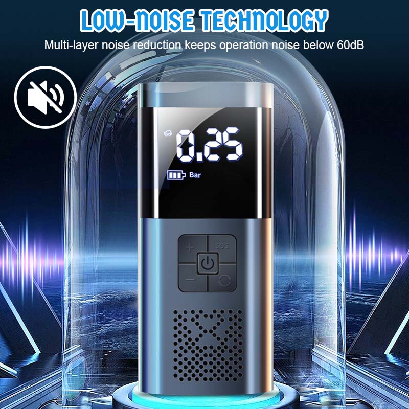 🌟 Wireless Portable Car Air Pump · Smart Fast-Inflation Edition 🌟