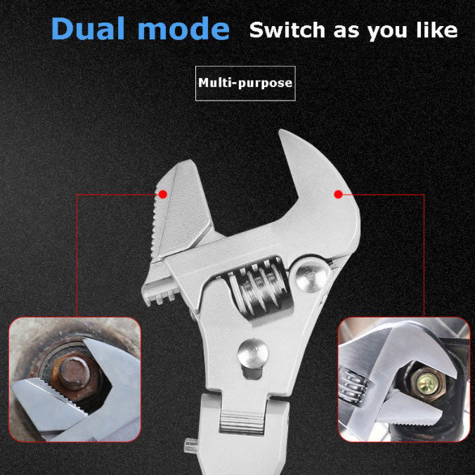 5 in 1 telescopic ratchet wrench with shaking head