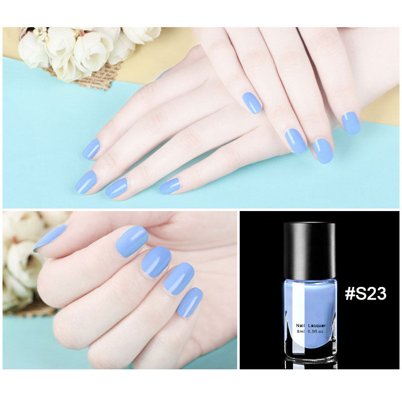 Removable, Baking free, Quick drying, Long lasting Nail polish