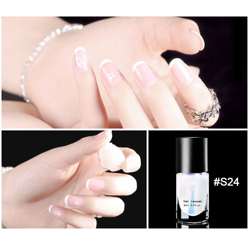 Removable, Baking free, Quick drying, Long lasting Nail polish