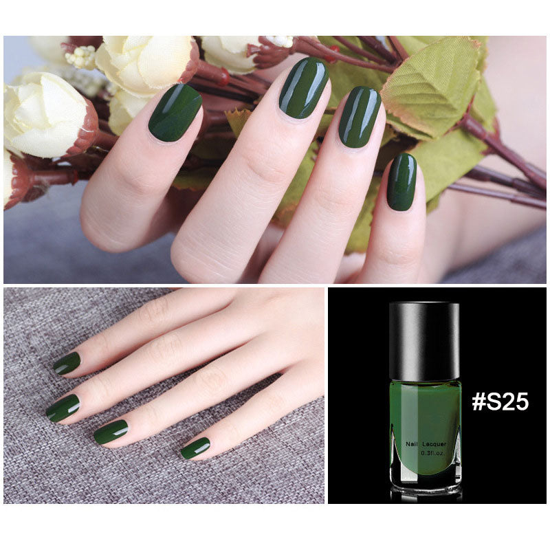 Removable, Baking free, Quick drying, Long lasting Nail polish