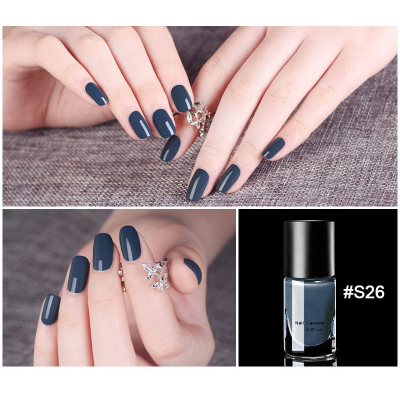 Removable, Baking free, Quick drying, Long lasting Nail polish