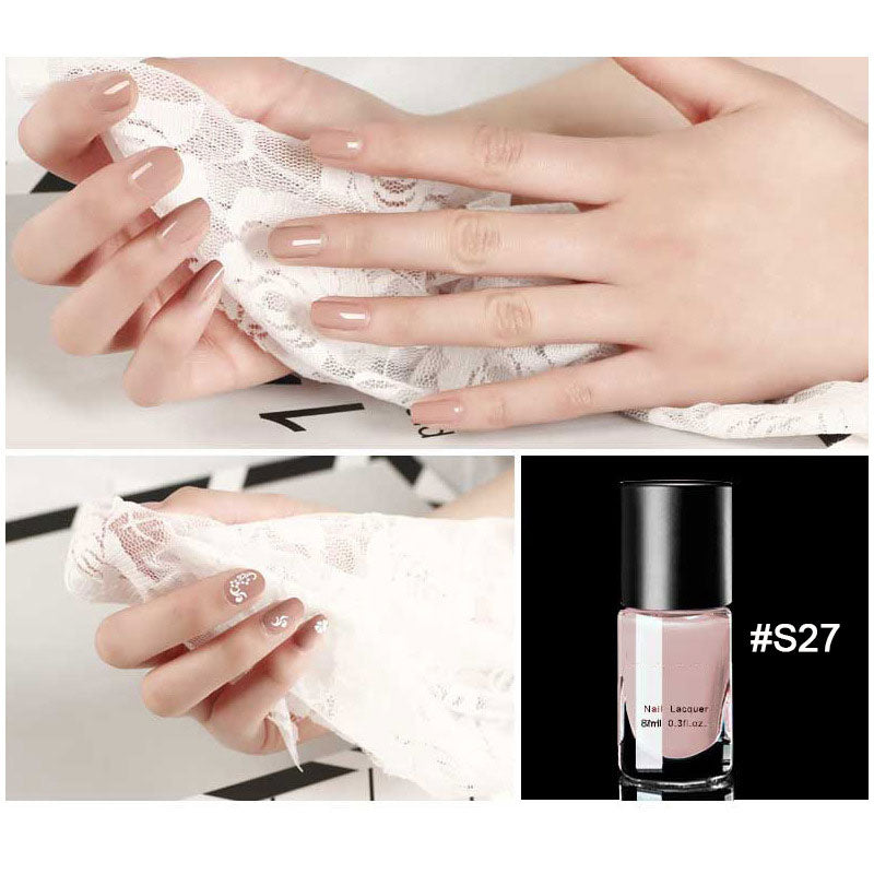 Removable, Baking free, Quick drying, Long lasting Nail polish
