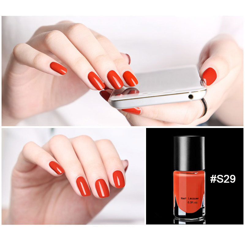 Removable, Baking free, Quick drying, Long lasting Nail polish