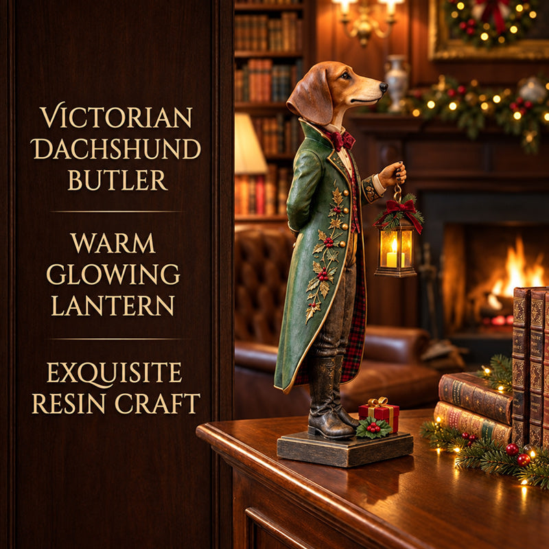 🐕Christmas Sausage Dog Lantern Ornament