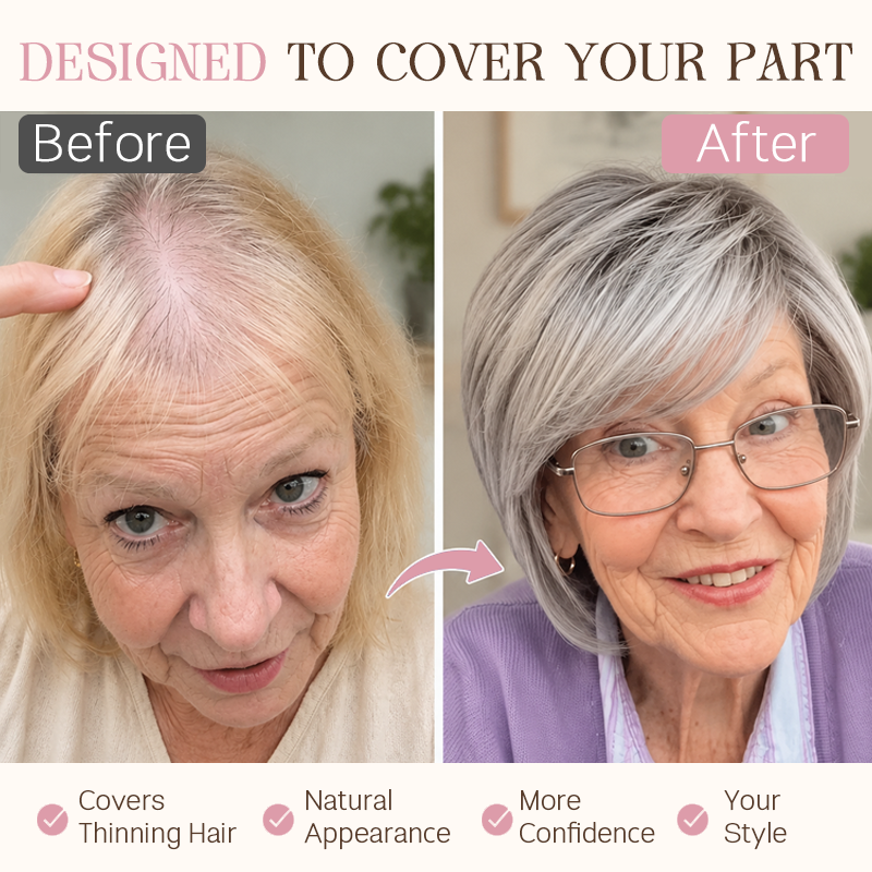 💇Natural-Looking Hair Topper for Women