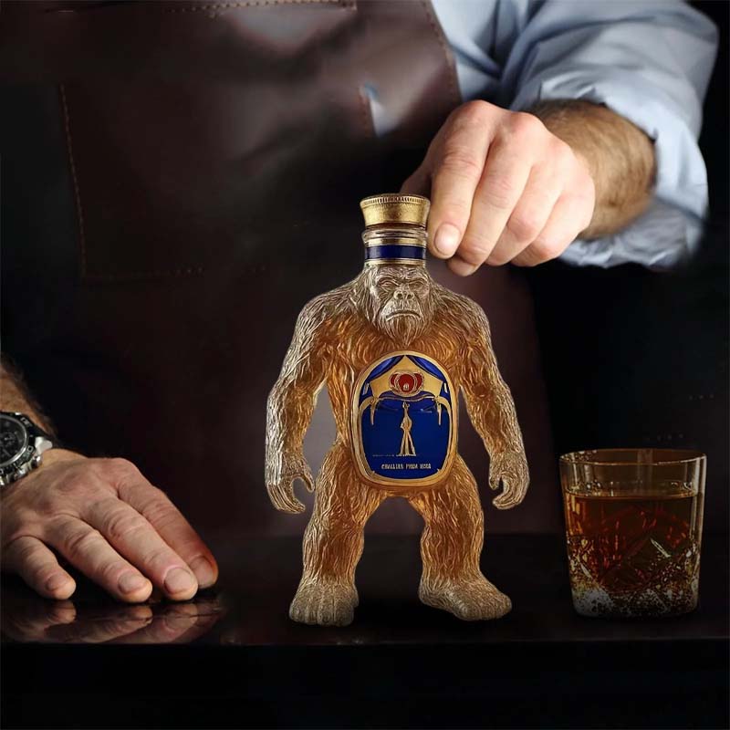 Bigfoot Whiskey Bottle