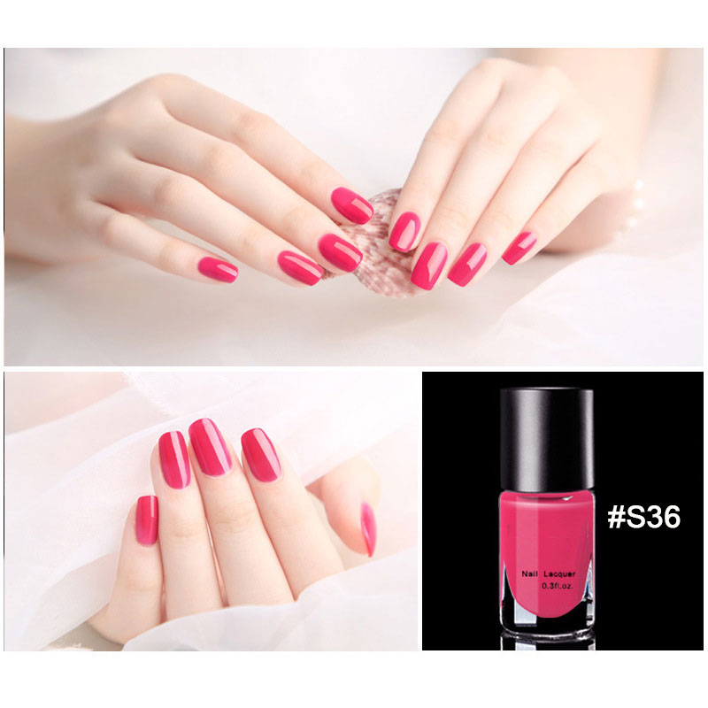 Removable, Baking free, Quick drying, Long lasting Nail polish