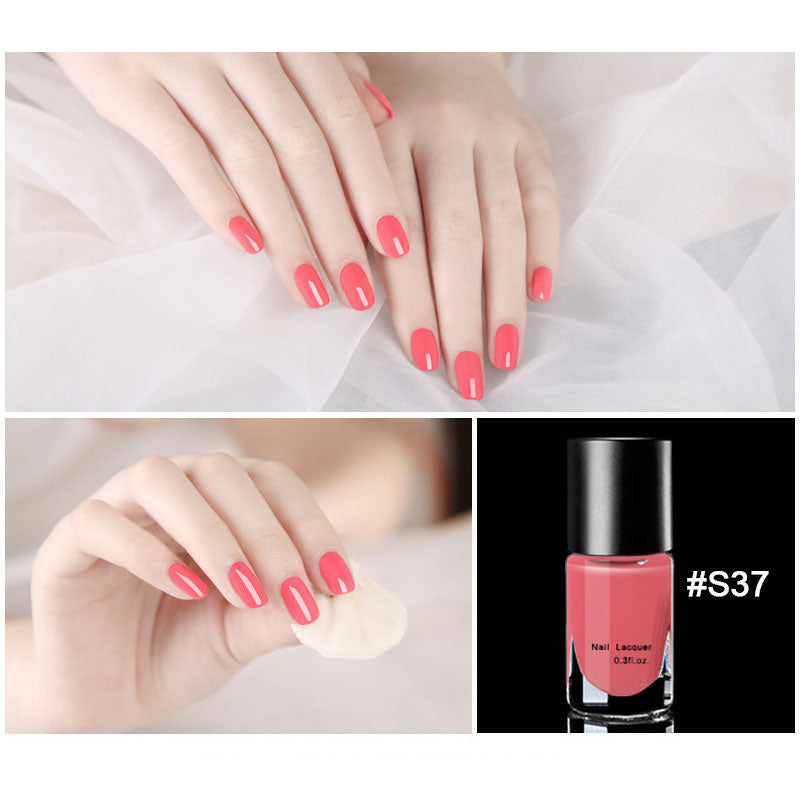 Removable, Baking free, Quick drying, Long lasting Nail polish