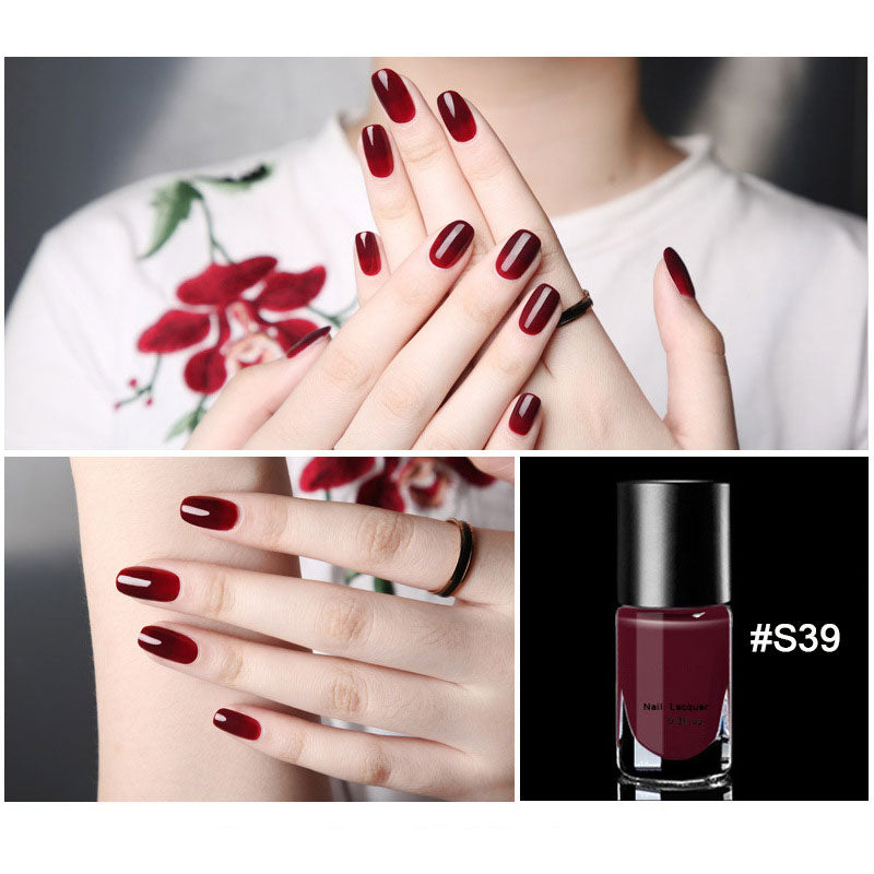 Removable, Baking free, Quick drying, Long lasting Nail polish