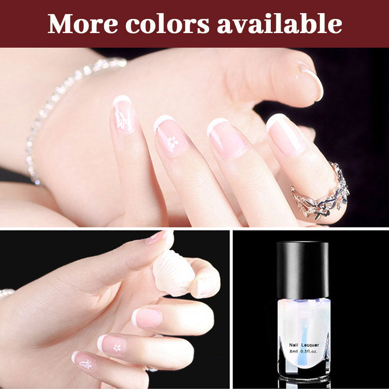 Removable, Baking free, Quick drying, Long lasting Nail polish