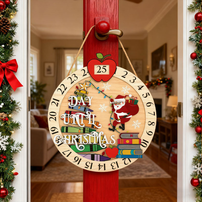 Santa Claus Countdown Pendant