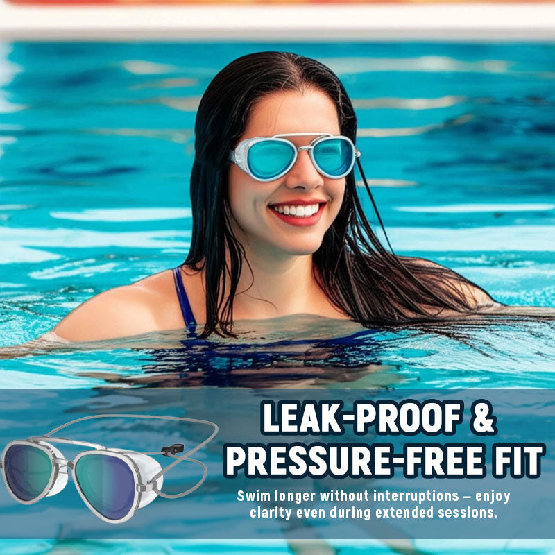🌊 Full-View Anti-Fog Swim Goggle