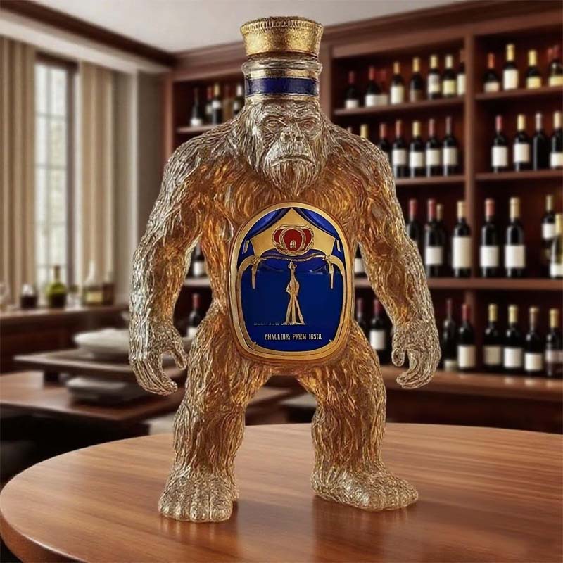 Bigfoot Whiskey Bottle
