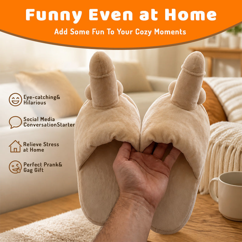 😂 Guaranteed Laughs｜Crazy Novelty Prank Slippers