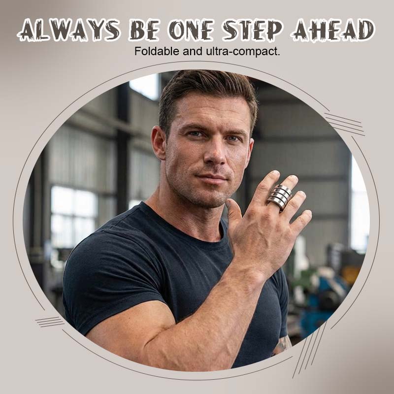 Foldable self-defense ring – special offer today: 49% discount!