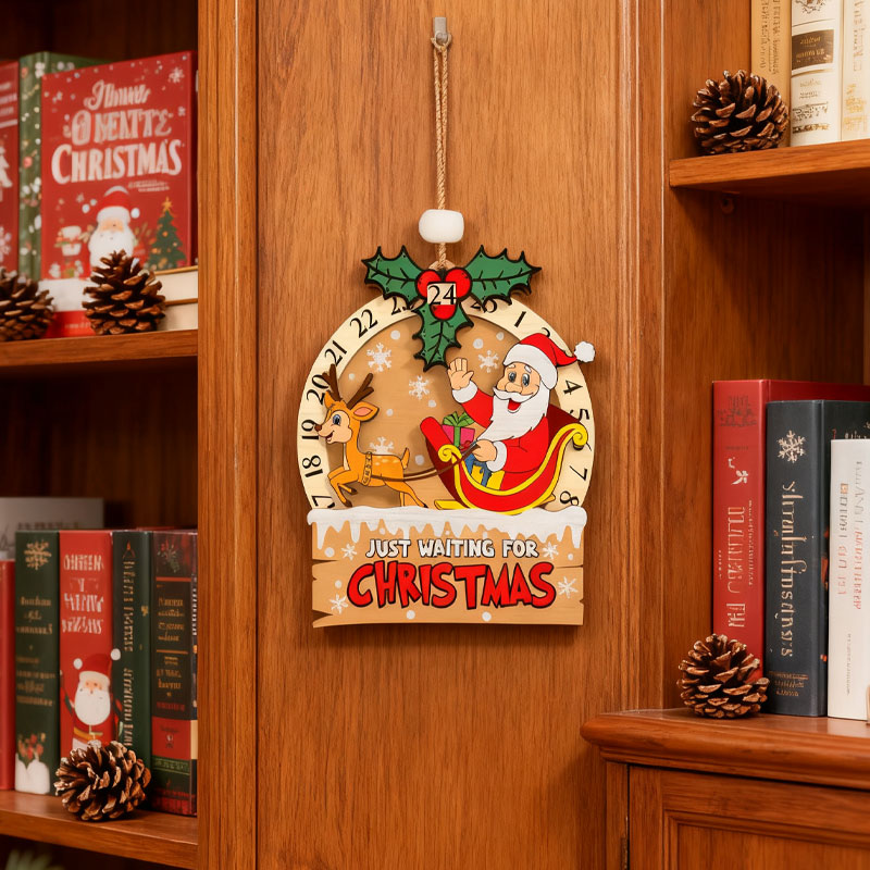 Santa Claus Countdown Pendant