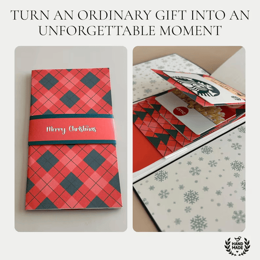 🎅Homemade Christmas Gift Card Booklet