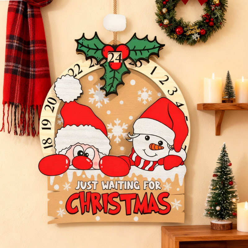 Santa Claus Countdown Pendant