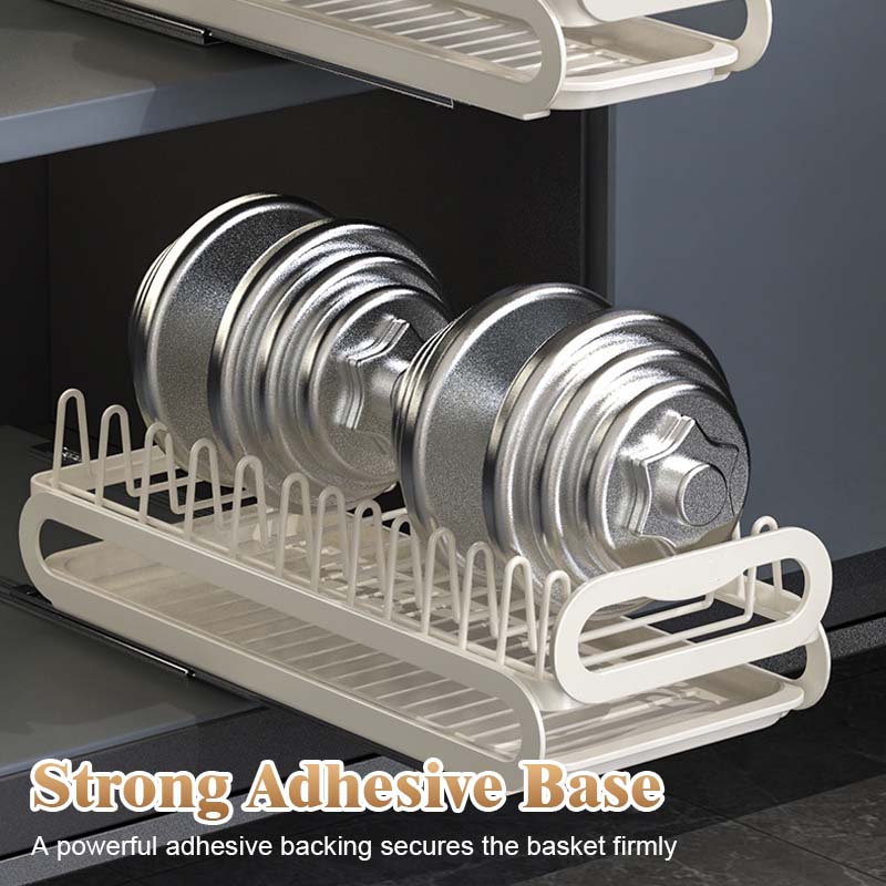 Pull-Out Dish Rack
