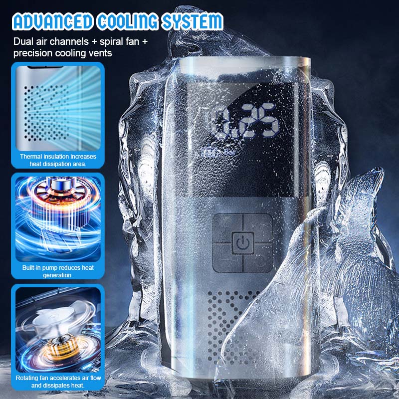 🌟 Wireless Portable Car Air Pump · Smart Fast-Inflation Edition 🌟