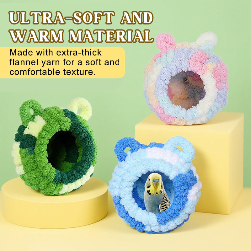 Bird nests for warmth in winter