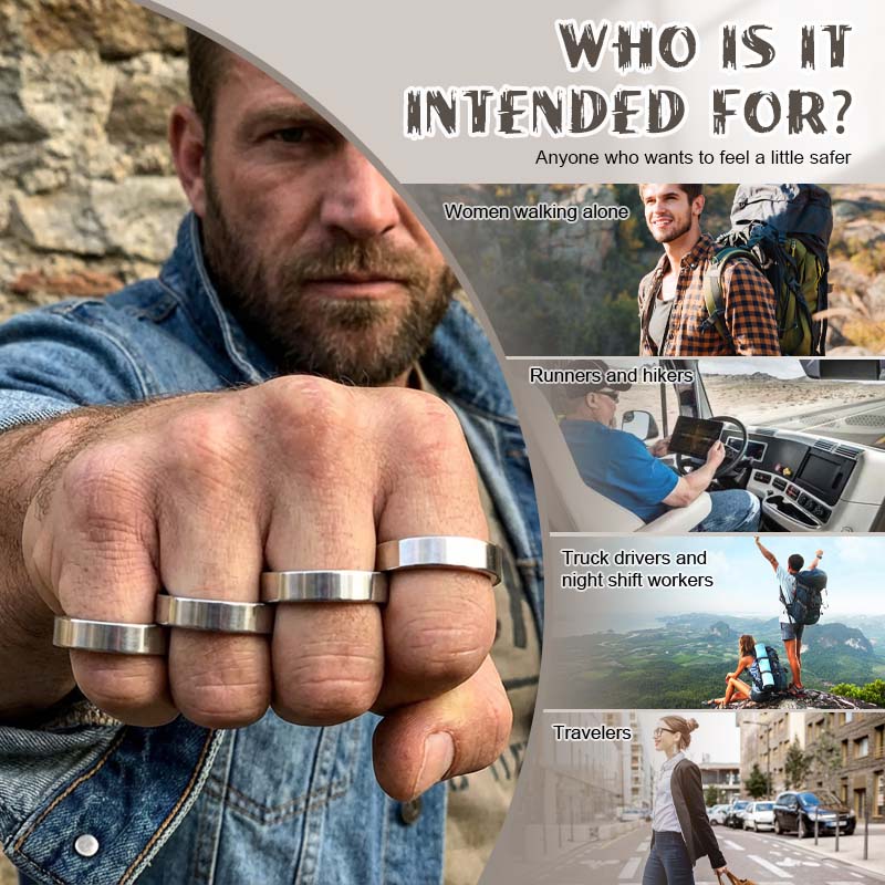 Foldable self-defense ring – special offer today: 49% discount!