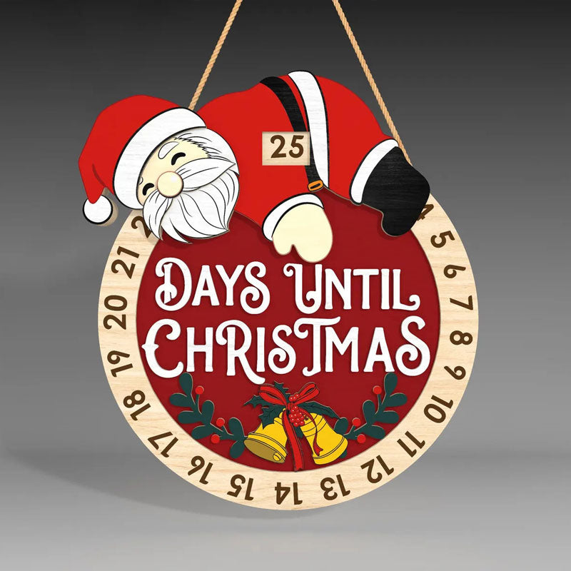 Santa Claus Countdown Pendant