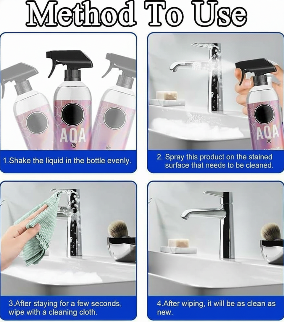 AQA 16OZ Heavy Duty Wheel Rust And Water Spot Cleaner