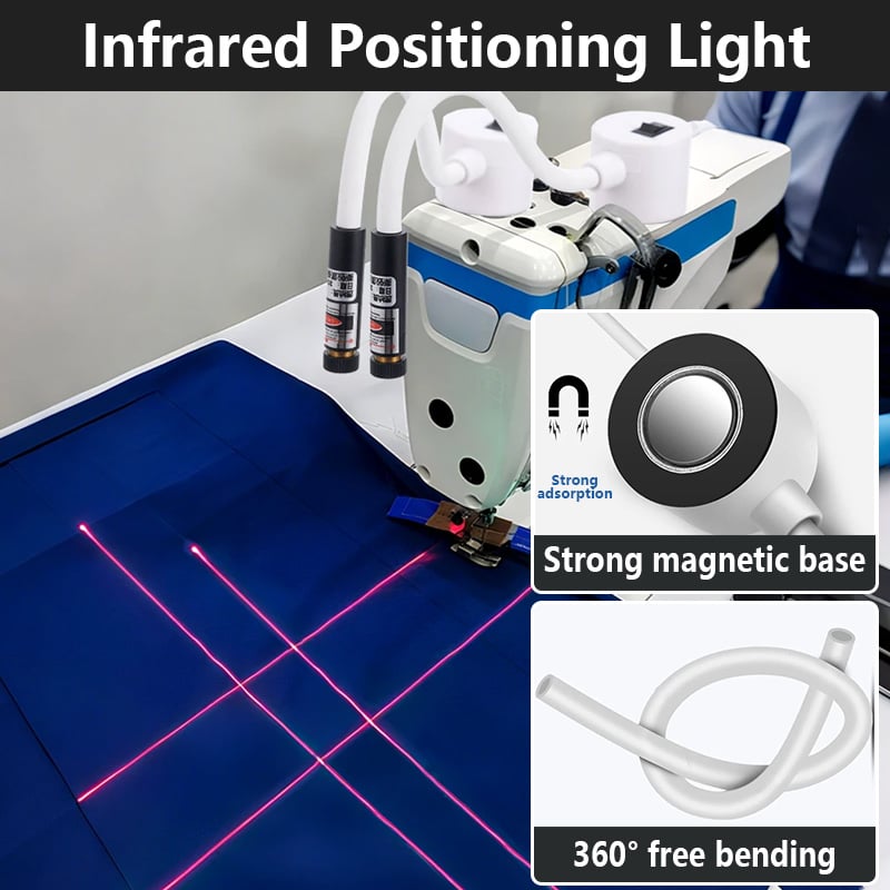 ✨🧵 Laser Quilting Guide – Magnetic sewing laser for straight seams and precise patterns!