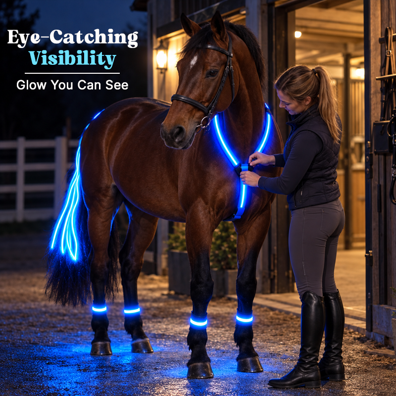 🐎Light-up Horse-riding Set