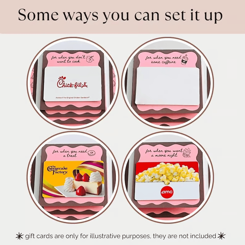 🎅Homemade Christmas Gift Card Booklet