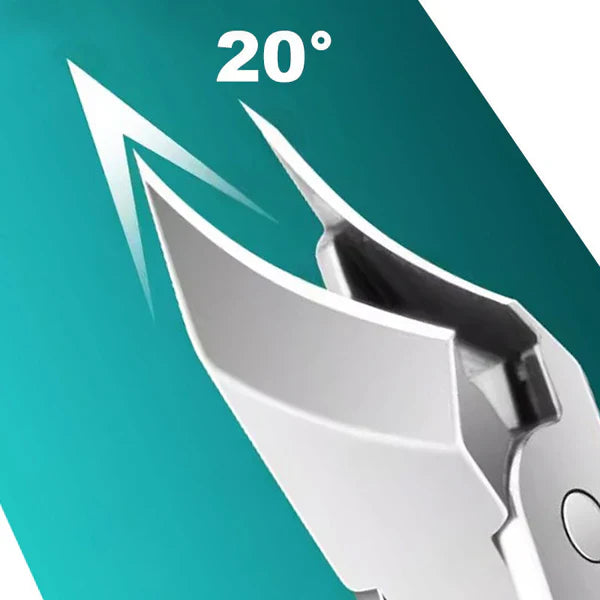 Anti-Splash Angled Nail Clipper 3-Piece Set