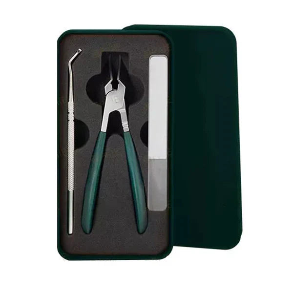Anti-Splash Angled Nail Clipper 3-Piece Set