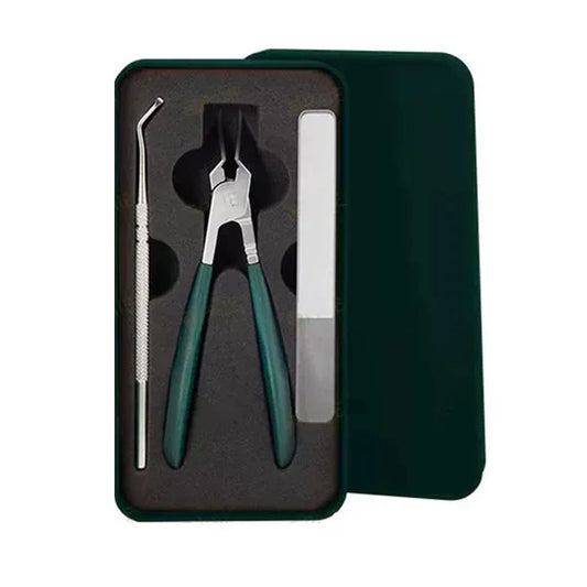 Anti-Splash Angled Nail Clipper 3-Piece Set