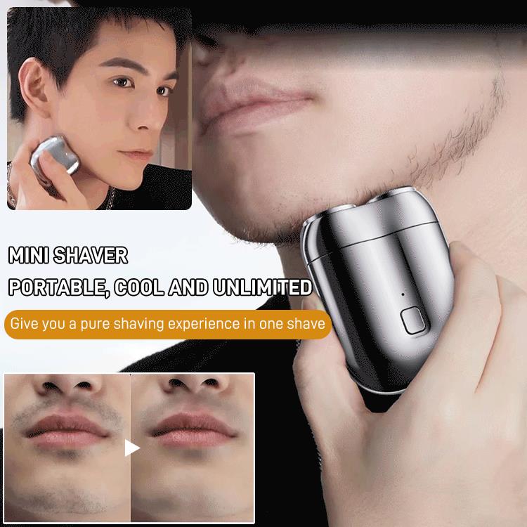 🔥2025 Hot Sale🔥Mini Electric Shaver with Double Head