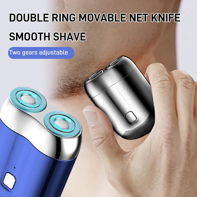 🔥2025 Hot Sale🔥Mini Electric Shaver with Double Head