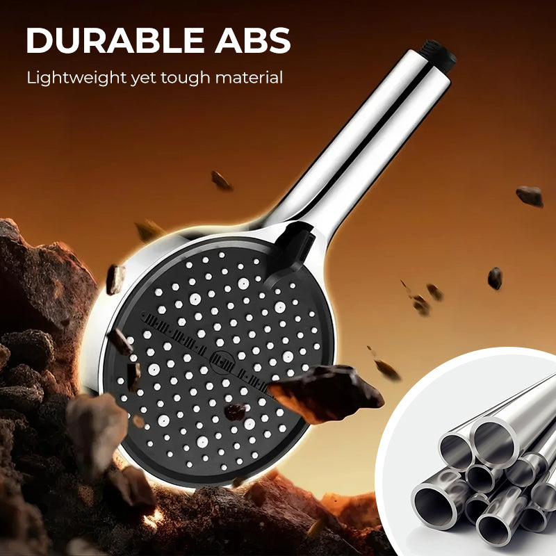 Adjustable high-pressure rain jet nozzle