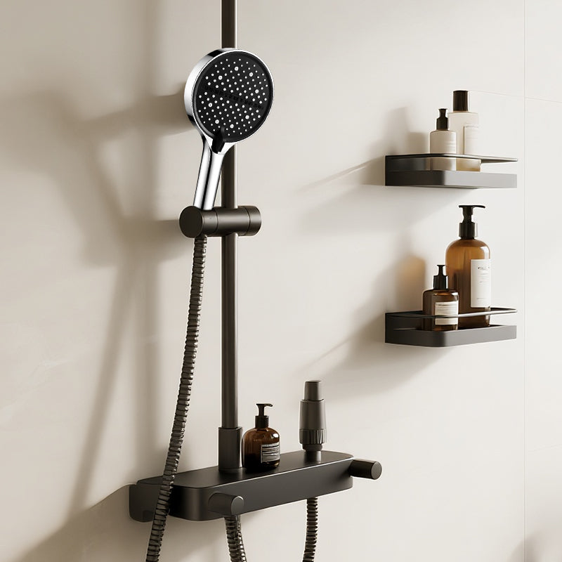 Adjustable high-pressure rain jet nozzle