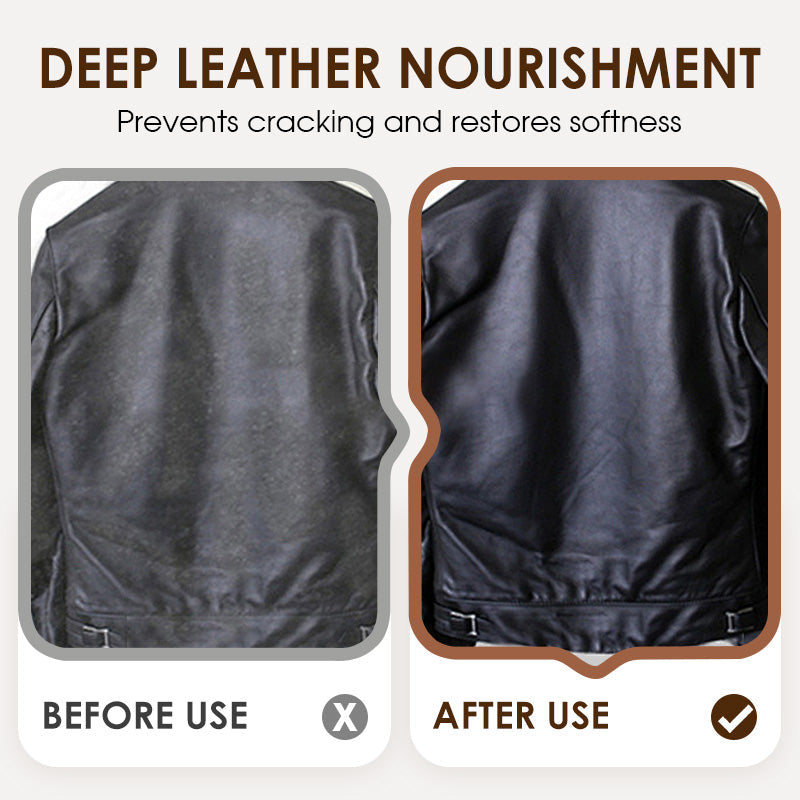 🔥2-in-1 Leather Cleaner and Conditioner – Restores shine, prevents cracks and protects everything made of leather! 🧴🛋️