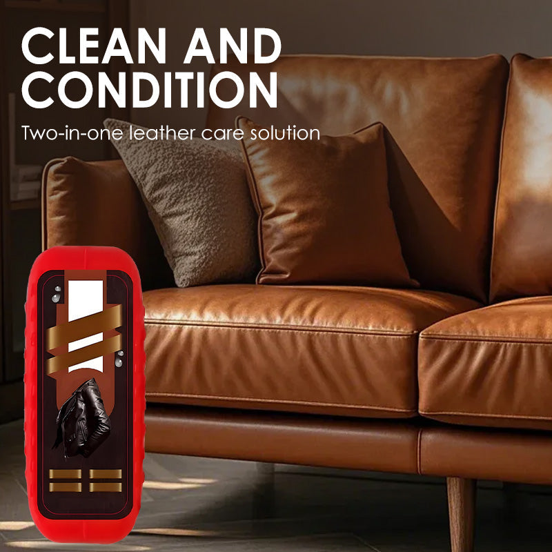 🔥2-in-1 Leather Cleaner and Conditioner – Restores shine, prevents cracks and protects everything made of leather! 🧴🛋️